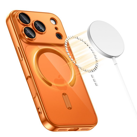 Futrola MagSafe za Apple iPhone 17 Pro, Tech-Protect, Magflex, Narandžasta