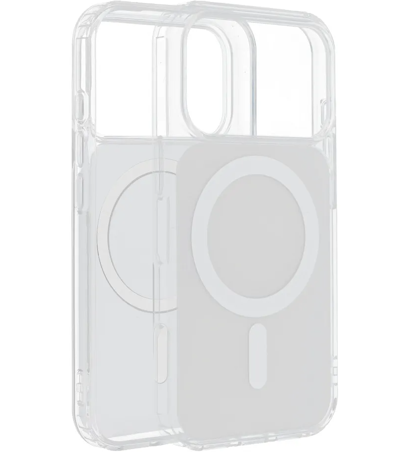 MagSafe futrola za Apple iPhone 17e / 16e, OEM, Clear Fusion Mag Cover, Bela