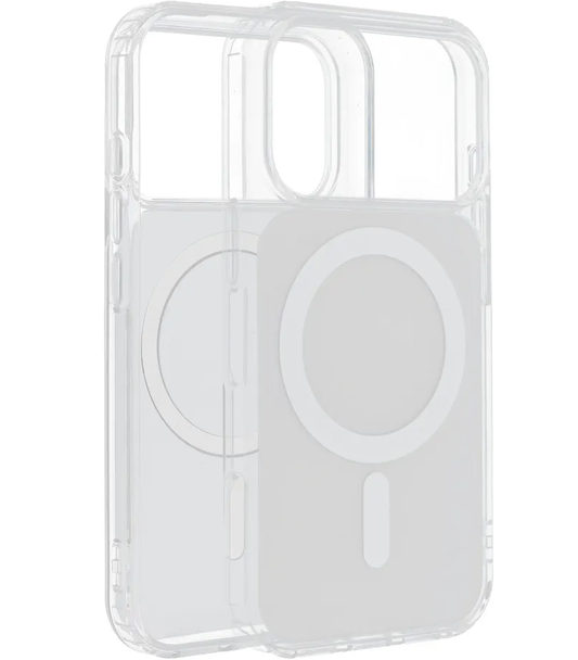 MagSafe futrola za Apple iPhone 17e / 16e, OEM, Clear Fusion Mag Cover, Bela