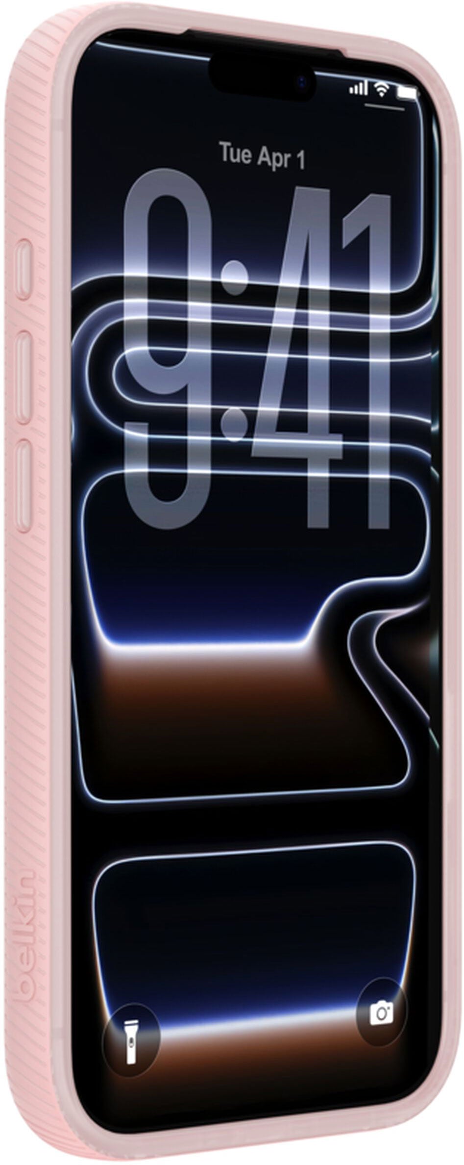 MagSafe futrola za Apple iPhone 17 Pro, Belkin, SheerForce Grip, Roze MSA035hqPK