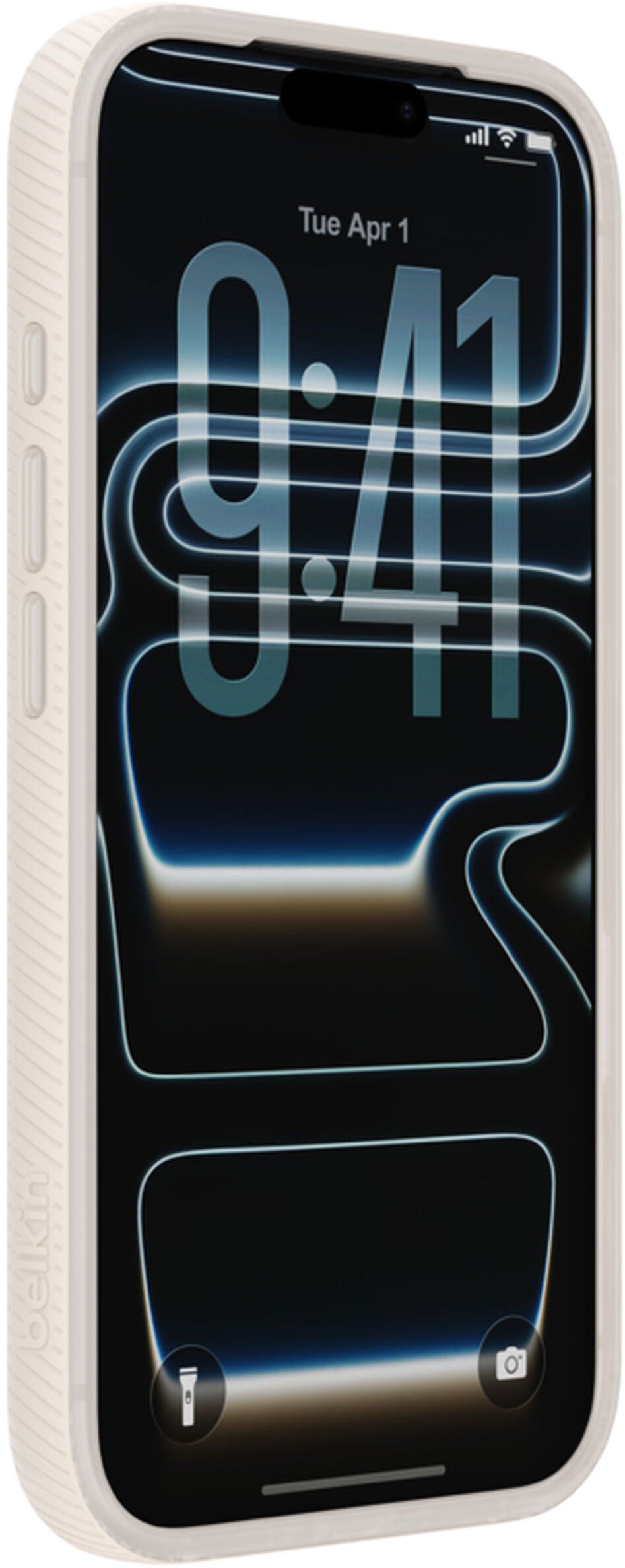 MagSafe futrola za Apple iPhone 17 Pro Max, Belkin, SheerForce Grip, Bež MSA036hqSA