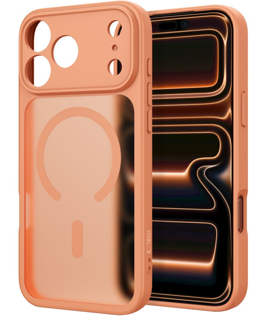 MagSafe futrola za Apple iPhone 18 Pro / 17 Pro, Tech-Protect, BasicMag, Mat Narandžasta
