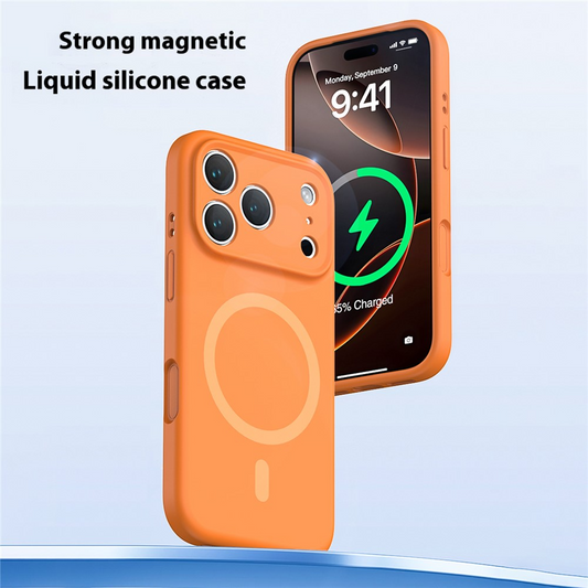 MagSafe futrola za Apple iPhone 17 Pro Max, OEM, Liquid Silicone, Tirkizna