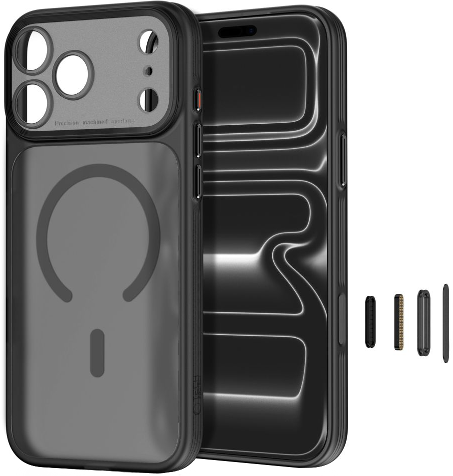 MagSafe futrola za Apple iPhone 18 Pro Max / 17 Pro Max, Tech-Protect, MagPrime CC, Crna Mat