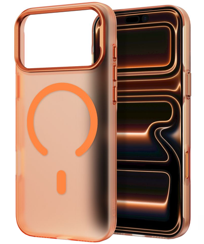 MagSafe futrola za Apple iPhone 18 Pro Max / 17 Pro Max, Tech-Protect, MagZero, Mat narandžasta