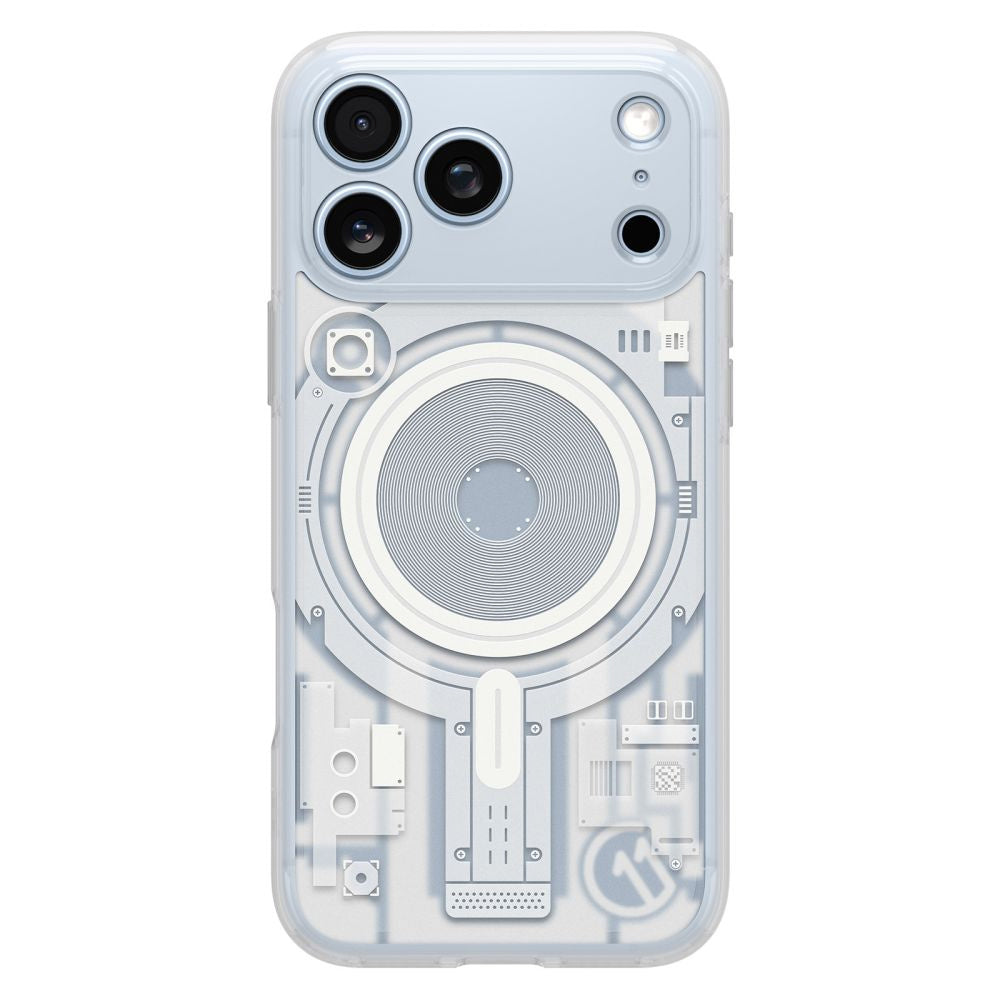 MagSafe maska za Apple iPhone 18 Pro Max / 17 Pro Max, Spigen, C11 Ultra Hybrid MagFit Element, bela ACS12307
