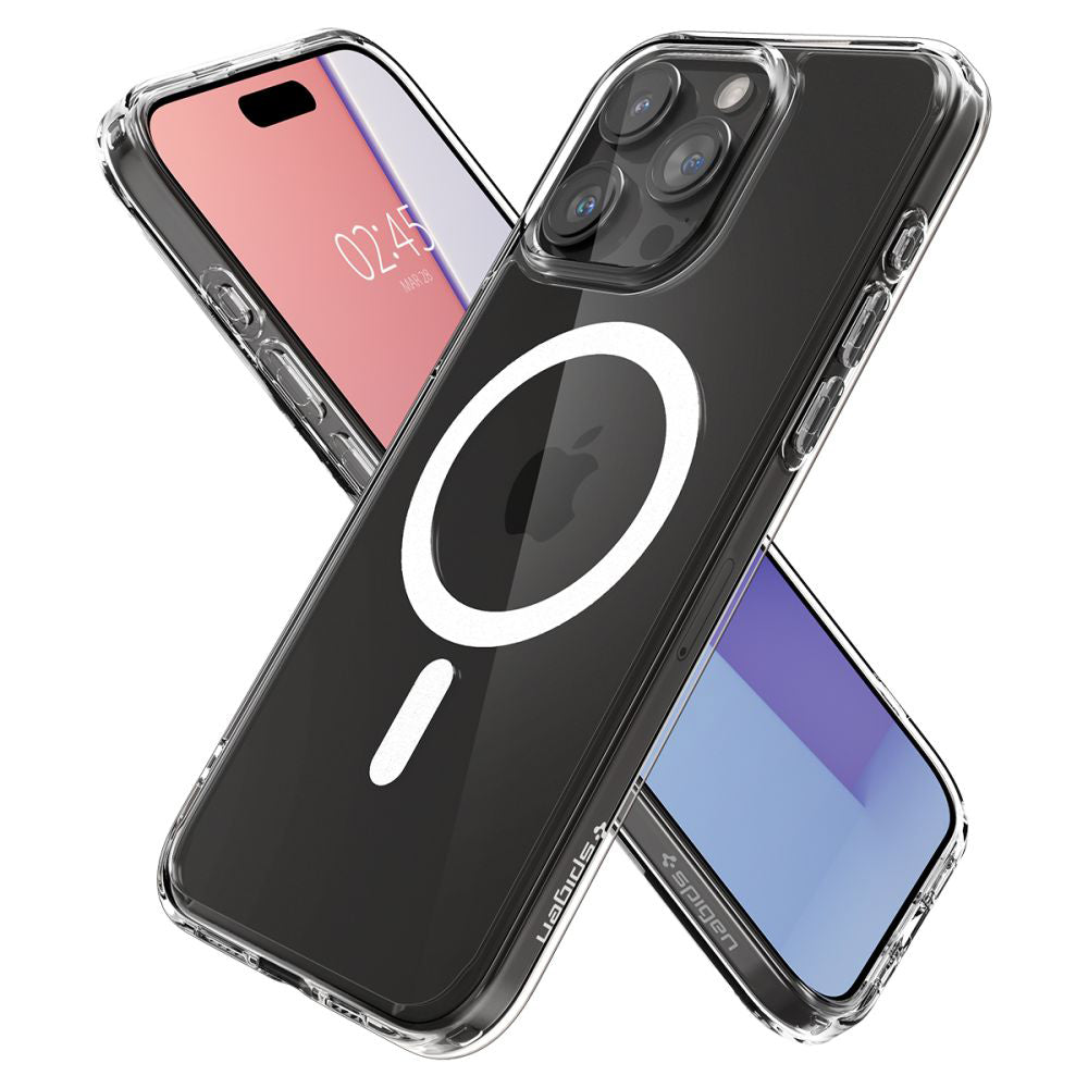 Futrola MagSafe za Apple iPhone 15 Pro Max, Spigen, Ultra Hybrid, Providna