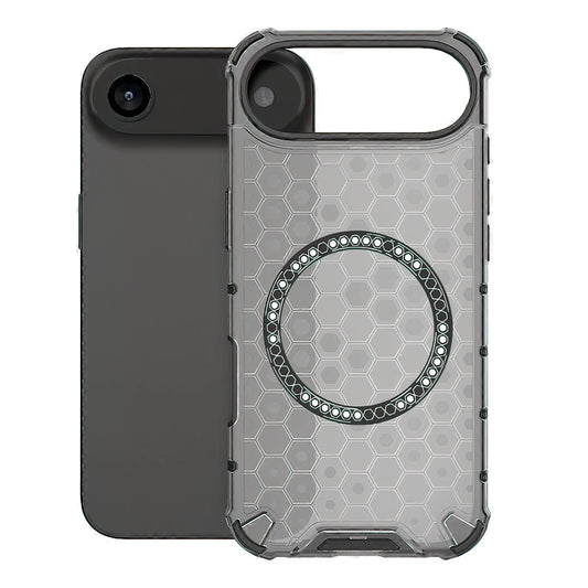 Futrola MagSafe za Apple iPhone 17 Air, Techsuit, HoneyComb Shield, Crna