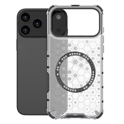 Futrola MagSafe za Apple iPhone 17 Pro Max, Techsuit, HoneyComb Shield, Bela