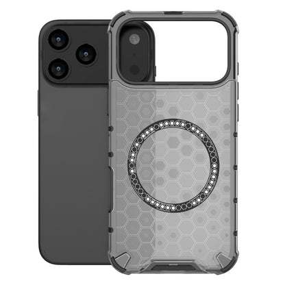 Futrola MagSafe za Apple iPhone 17 Pro Max, Techsuit, HoneyComb Shield, Crna