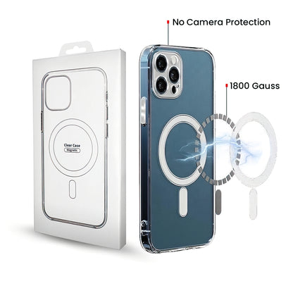 Futrola MagSafe za Apple iPhone 17 Pro Max, OEM, Clear, Transparentna