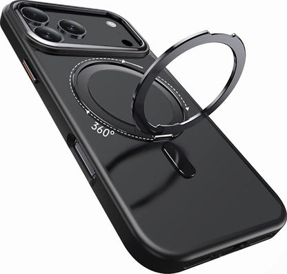 Futrola MagSafe za Apple iPhone 17 Pro Max, Tech-Protect, MagRing, Crna