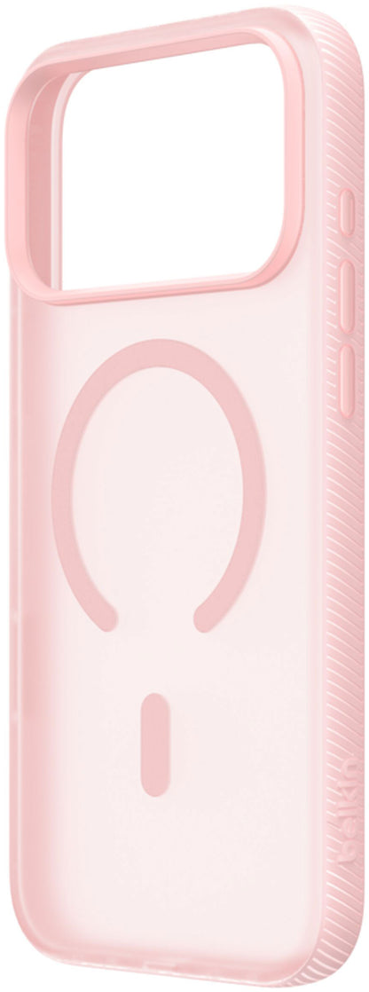 MagSafe futrola za Apple iPhone 17 Pro Max, Belkin, SheerForce Grip, Roze MSA036hqPK
