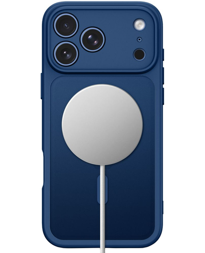 MagSafe futrola za Apple iPhone 18 Pro / 17 Pro, Tech-Protect, BasicMag, Mat Tamnoplava