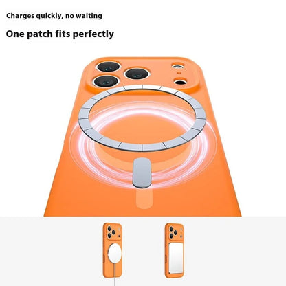 MagSafe futrola za Apple iPhone 17 Pro, OEM, tečni silikon, roze