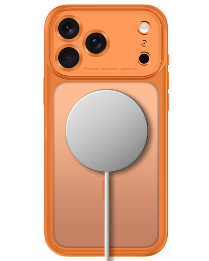 MagSafe futrola za Apple iPhone 18 Pro Max / 17 Pro Max, Tech-Protect, MagPeak CC, Mat narandžasta