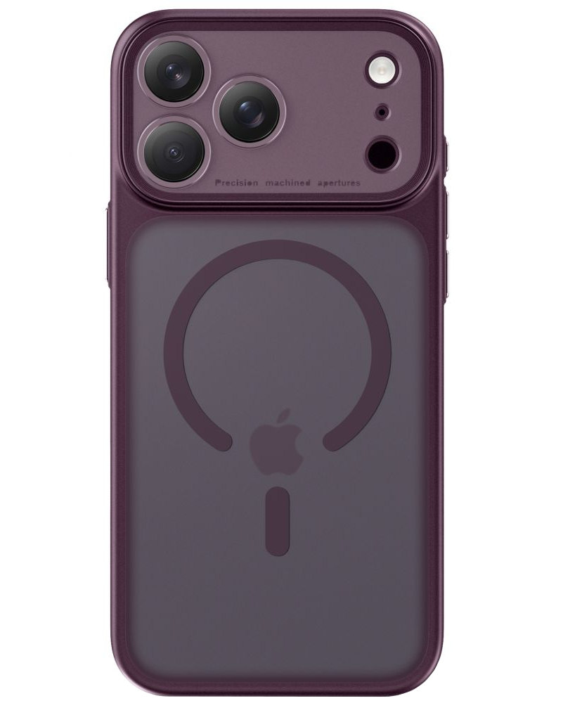 MagSafe futrola za Apple iPhone 18 Pro Max / 17 Pro Max, Tech-Protect, MagPrime CC, Mat bordo