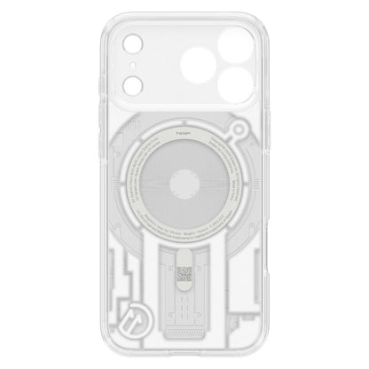 Maska MagSafe za Apple iPhone 18 Pro / 17 Pro, Spigen, C11 Ultra Hybrid MagFit Element, bela ACS12308