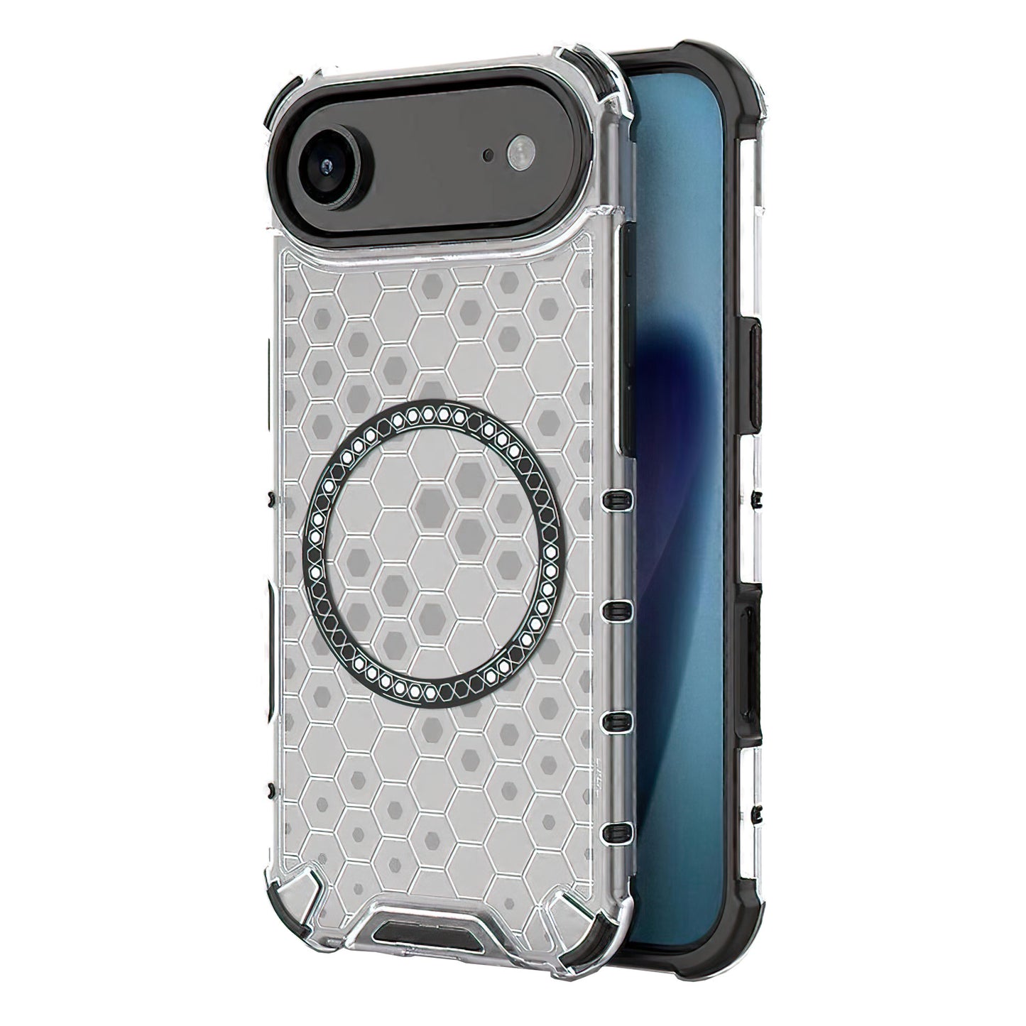 Futrola MagSafe za Apple iPhone 17 Air, Techsuit, HoneyComb Shield, Bela