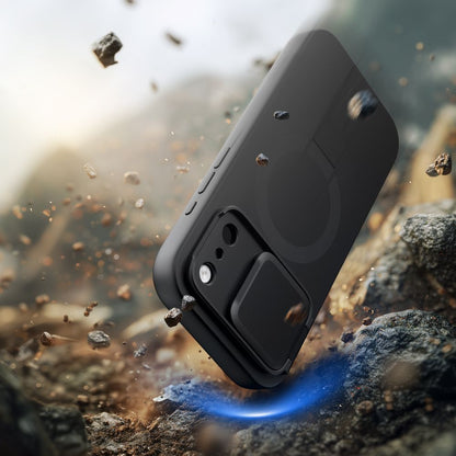 Futrola MagSafe za Apple iPhone 17 Pro Max, Tech-Protect, Kevlar Aura, Crna