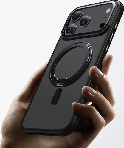 Futrola MagSafe za Apple iPhone 17 Pro Max, Tech-Protect, MagRing, Crna