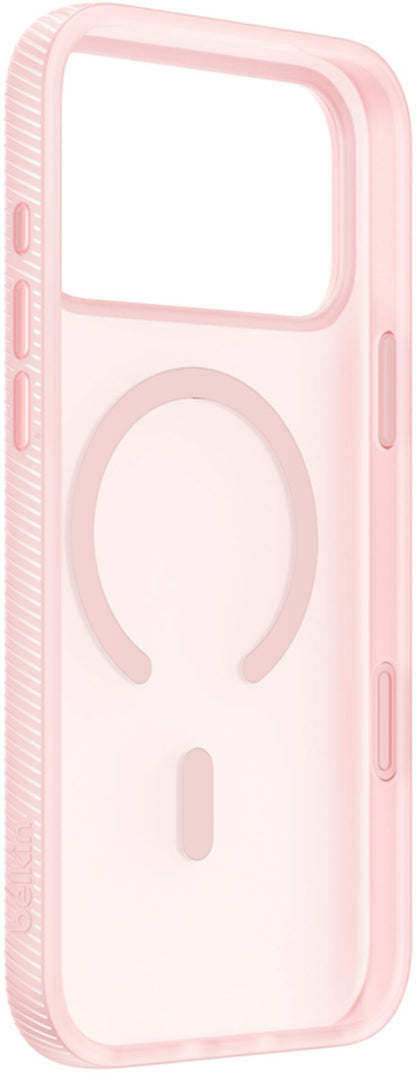 MagSafe futrola za Apple iPhone 17 Pro Max, Belkin, SheerForce Grip, Roze MSA036hqPK