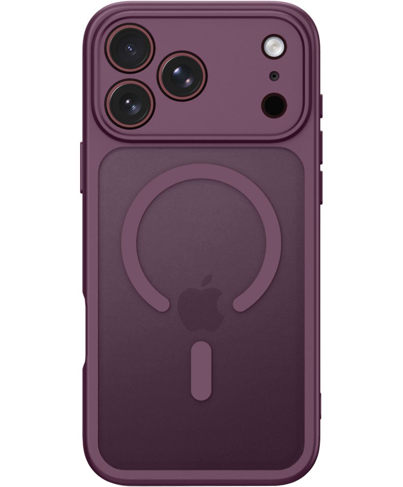 MagSafe futrola za Apple iPhone 18 Pro / 17 Pro, Tech-Protect, BasicMag, Mat bordo