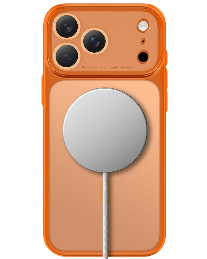 MagSafe futrola za Apple iPhone 18 Pro Max / 17 Pro Max, Tech-Protect, MagPrime CC, Mat Narandžasta