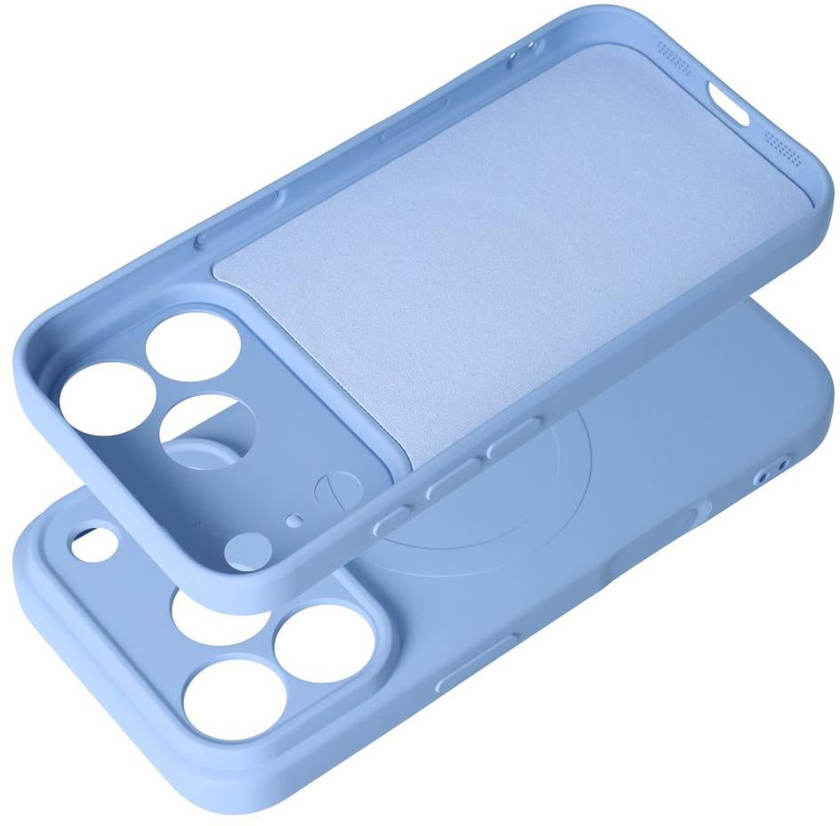 MagSafe maska za Apple iPhone 18 Pro Max / 17 Pro Max, OEM, Silicone Mag, plava