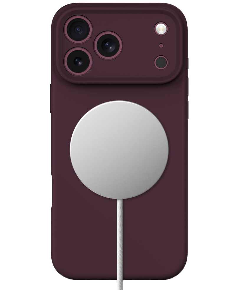 MagSafe maska za Apple iPhone 18 Pro / 17 Pro, Tech-Protect, silikonska, bordo boje
