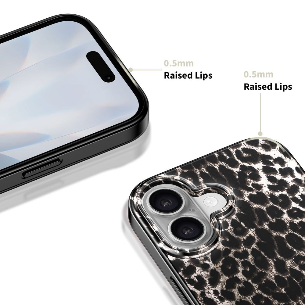 Futrola MagSafe za Apple iPhone 17, Tech-Protect, Lamano Leopard, Crna