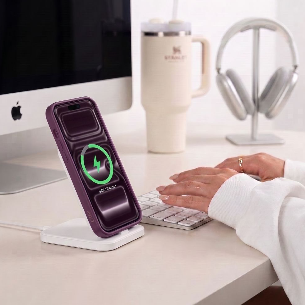 MagSafe futrola za Apple iPhone 18 Pro Max / 17 Pro Max, Tech-Protect, BasicMag, Mat bordo