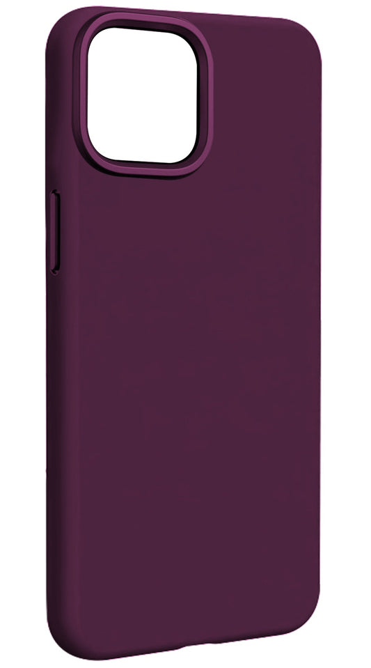 MagSafe futrola za Apple iPhone 15 Pro, Etteri, Silicone Mag, Bordo
