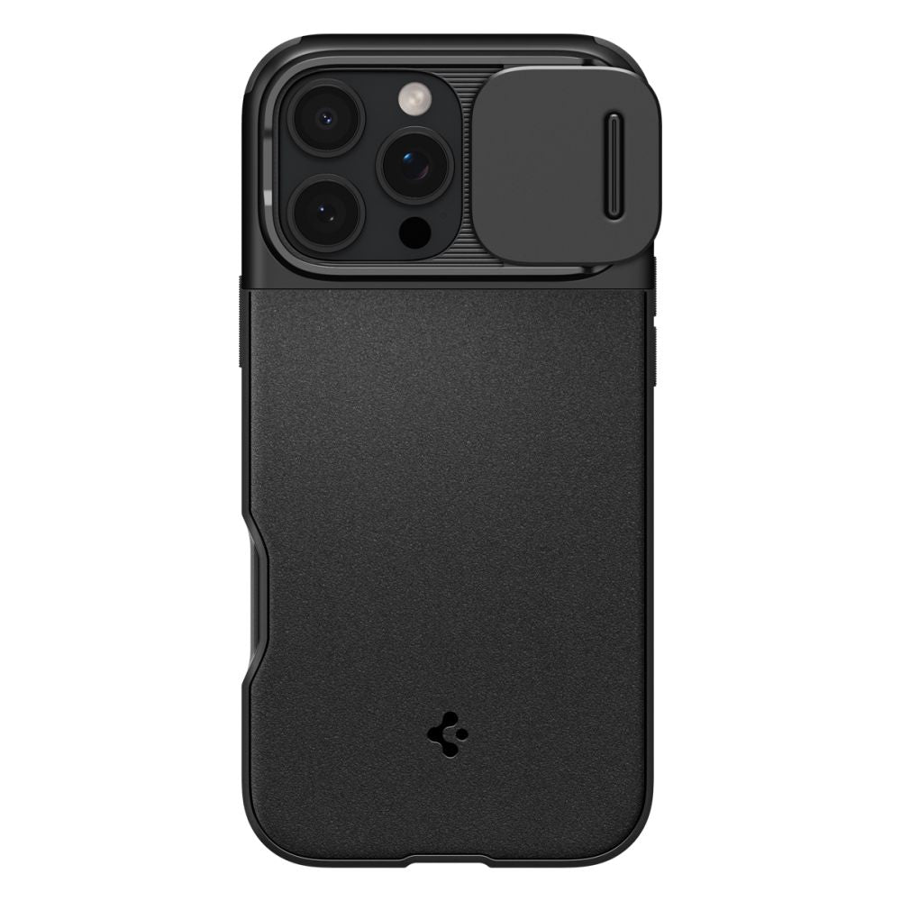 MagSafe case for Apple iPhone 16 Pro, Spigen, OPTIK ARMOR, Black ACS08149 
