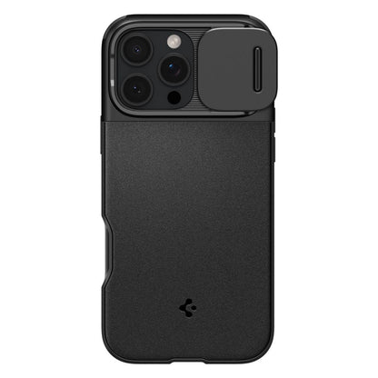 MagSafe case for Apple iPhone 16 Pro, Spigen, OPTIK ARMOR, Black ACS08149 