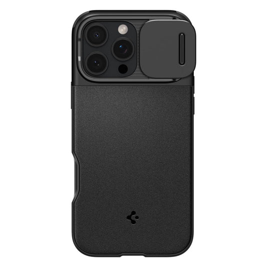 MagSafe case for Apple iPhone 16 Pro, Spigen, OPTIK ARMOR, Black ACS08149 