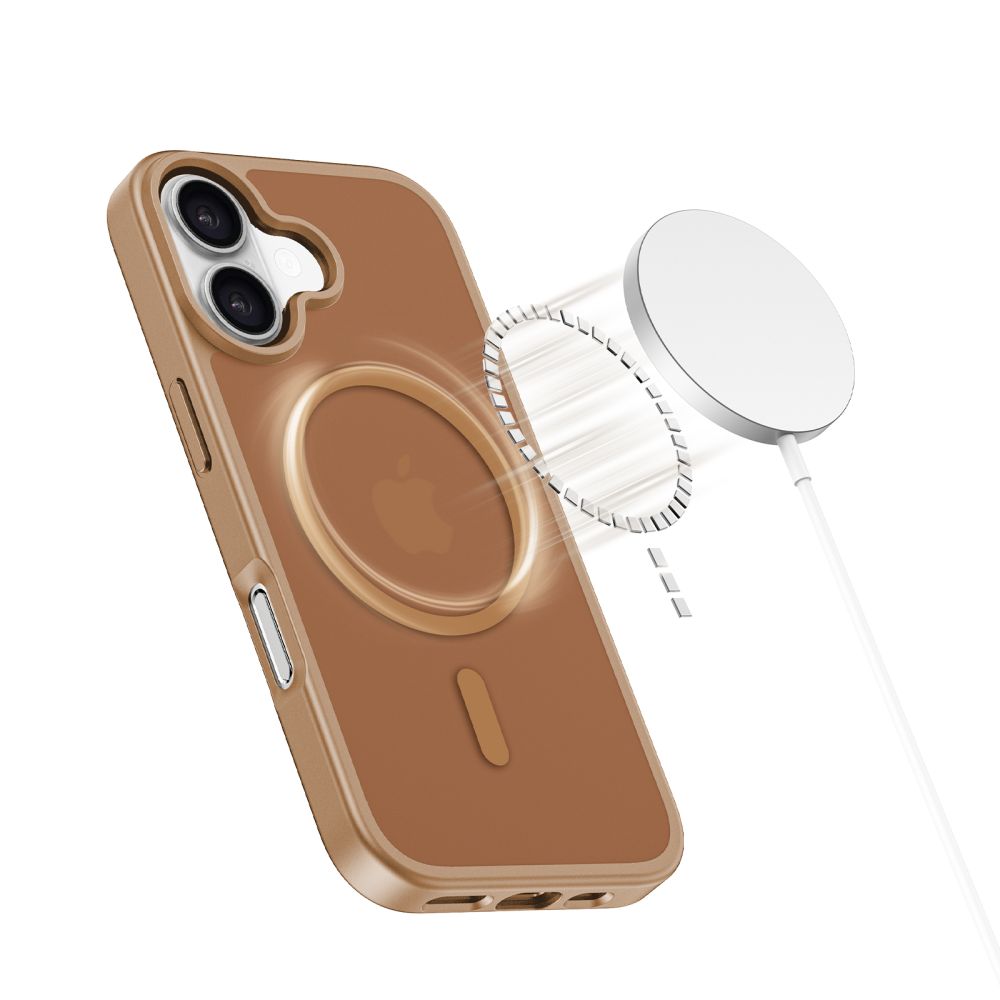 Futrola MagSafe za Apple iPhone 17, Tech-Protect, BasicMag, Braon