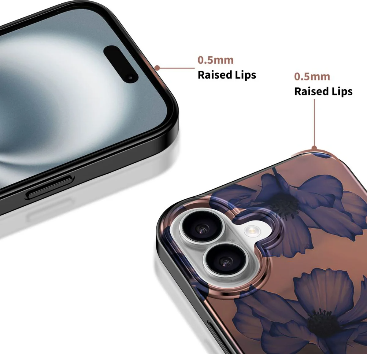 Futrola MagSafe za Apple iPhone 16, Tech-Protect, Lamano Velvet Night, Crna