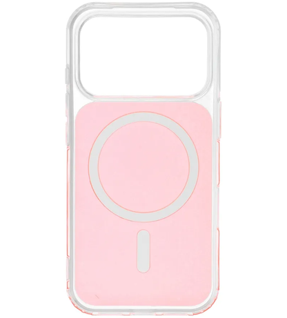 MagSafe futrola za Apple iPhone 17e / 16e, OEM, Clear Fusion Mag Cover, Narandžasta