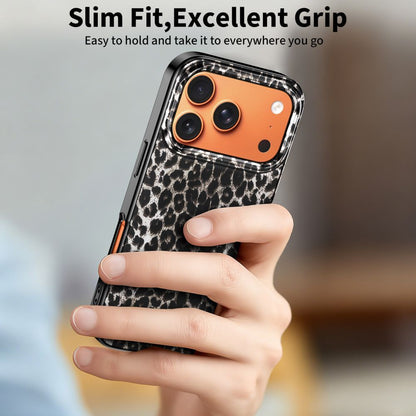 Futrola MagSafe za Apple iPhone 17 Pro, Tech-Protect, Lamano Leopard, Crna