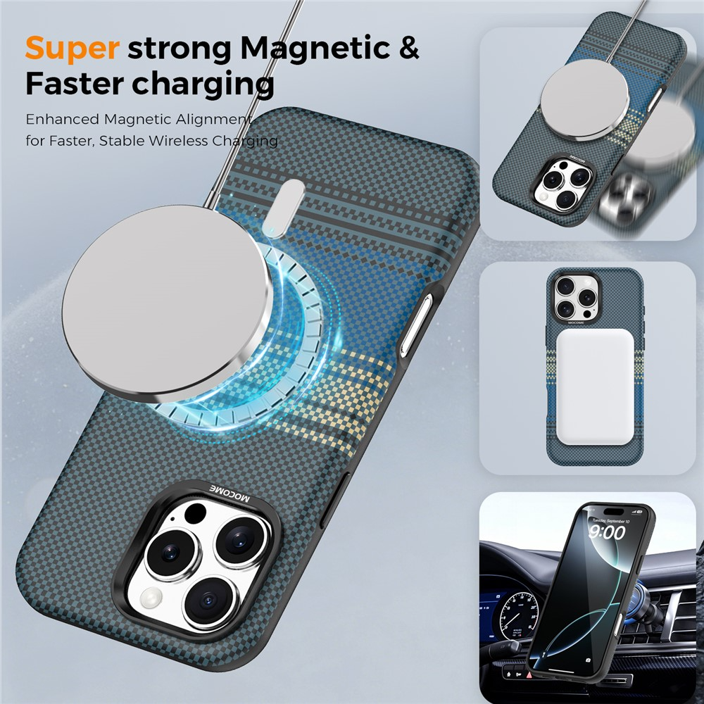 MagSafe futrola za Apple iPhone 16 Pro Max, OEM, Gradient Rainbow, Teget