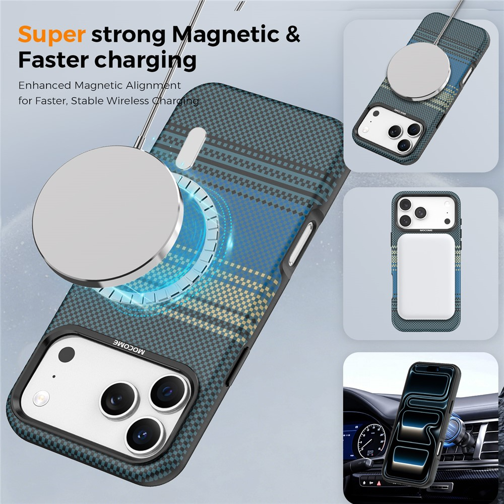 MagSafe futrola za Apple iPhone 17 Pro Max, OEM, Gradient Rainbow, Teget