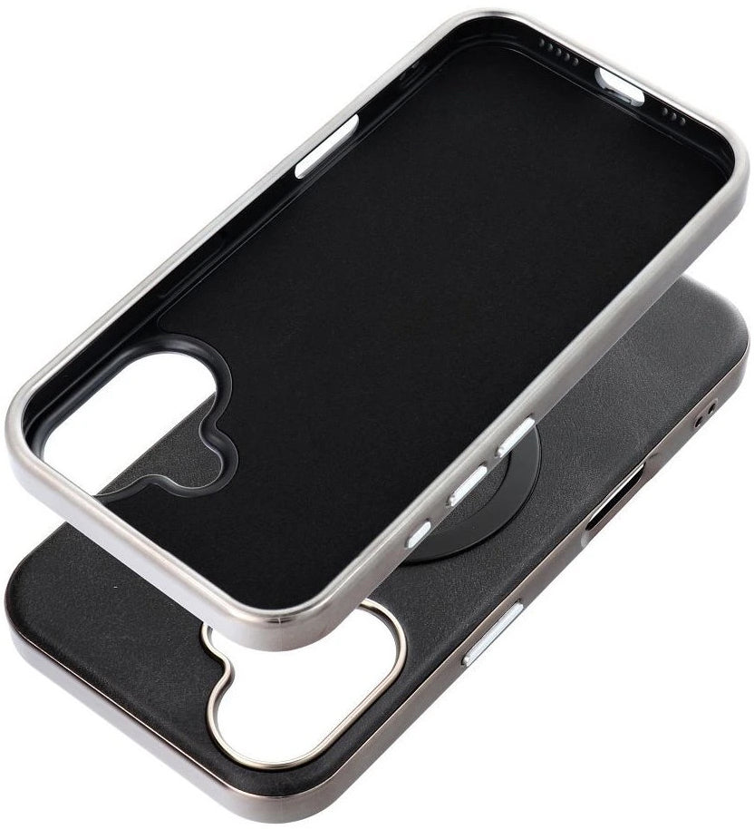 MagSafe futrola za Apple iPhone 16 Pro, OEM, Gentleman Mag, Crna