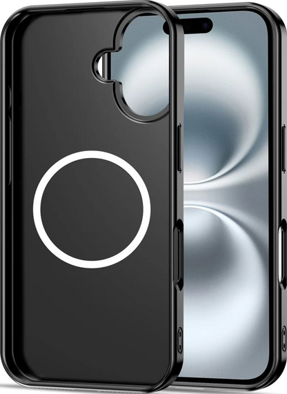 Futrola MagSafe za Apple iPhone 16, Tech-Protect, Lamano Velvet Night, Crna