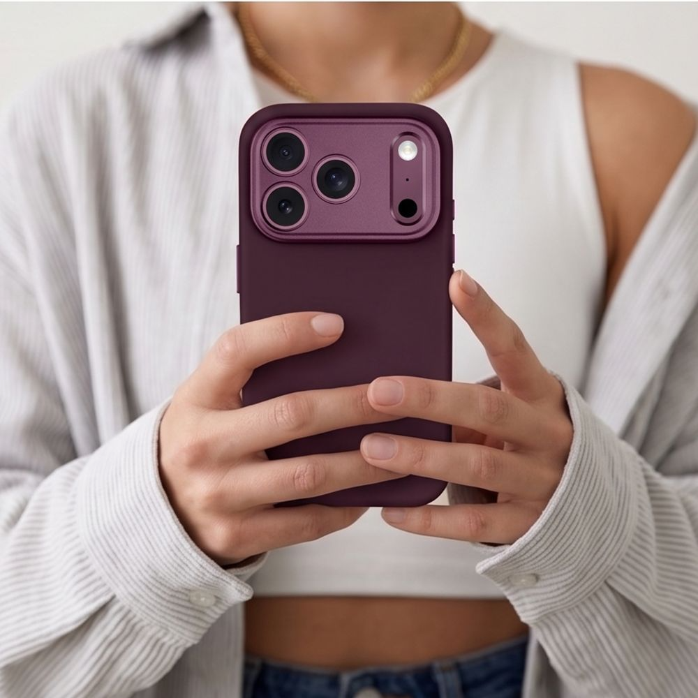 MagSafe futrola za Apple iPhone 18 Pro / 17 Pro, Tech-Protect, Uniq CC, Bordo