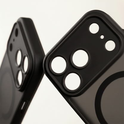 MagSafe maska za Apple iPhone 18 Pro / 17 Pro, OEM, Mag Big Hole, mat crna