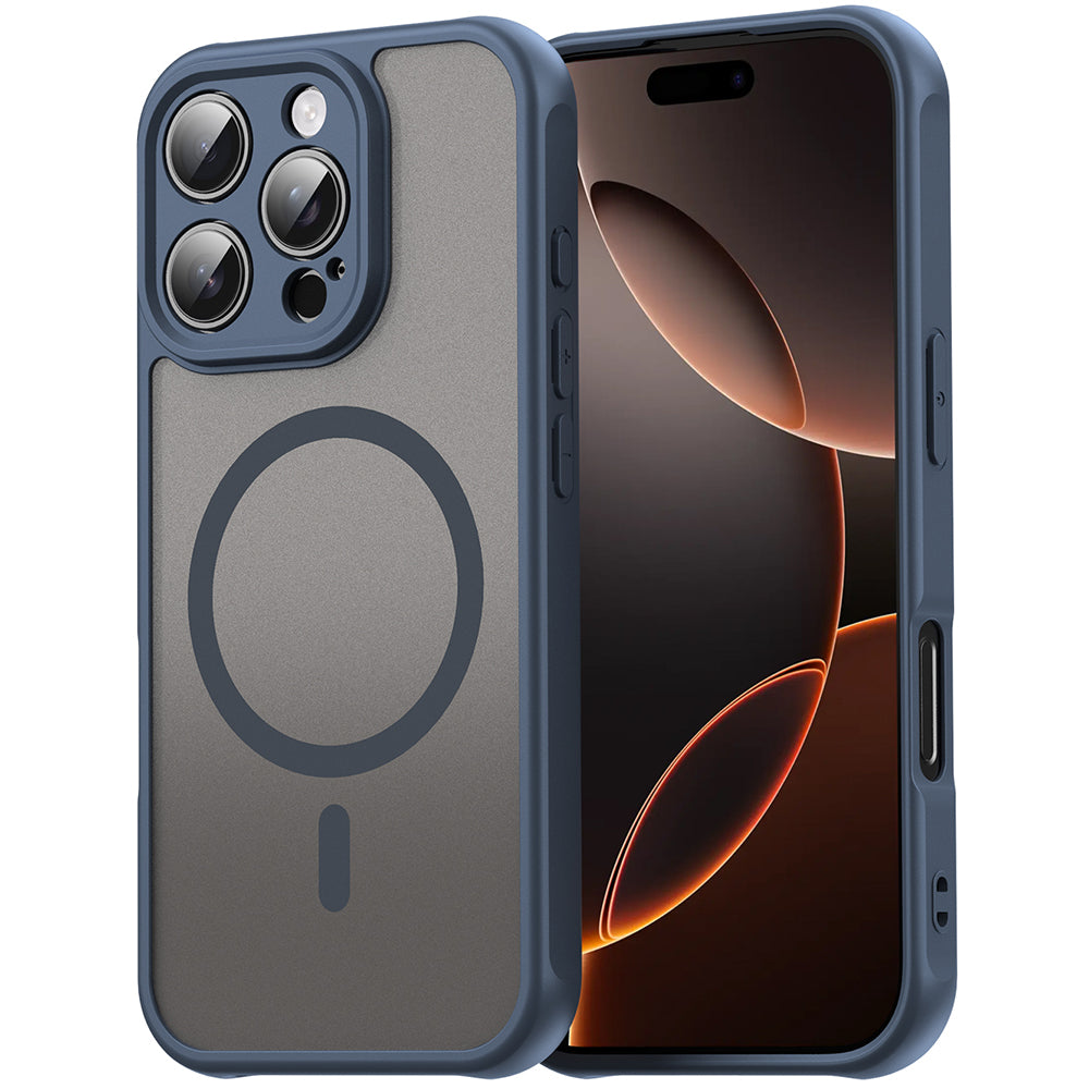 MagSafe futrola za Apple iPhone 11 Pro, Techsuit, HaloFrost II, Tamnoplava