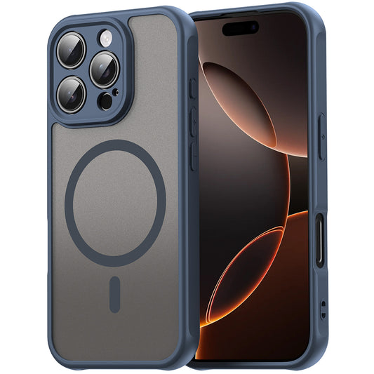 MagSafe futrola za Apple iPhone 11 Pro, Techsuit, HaloFrost II, Tamnoplava