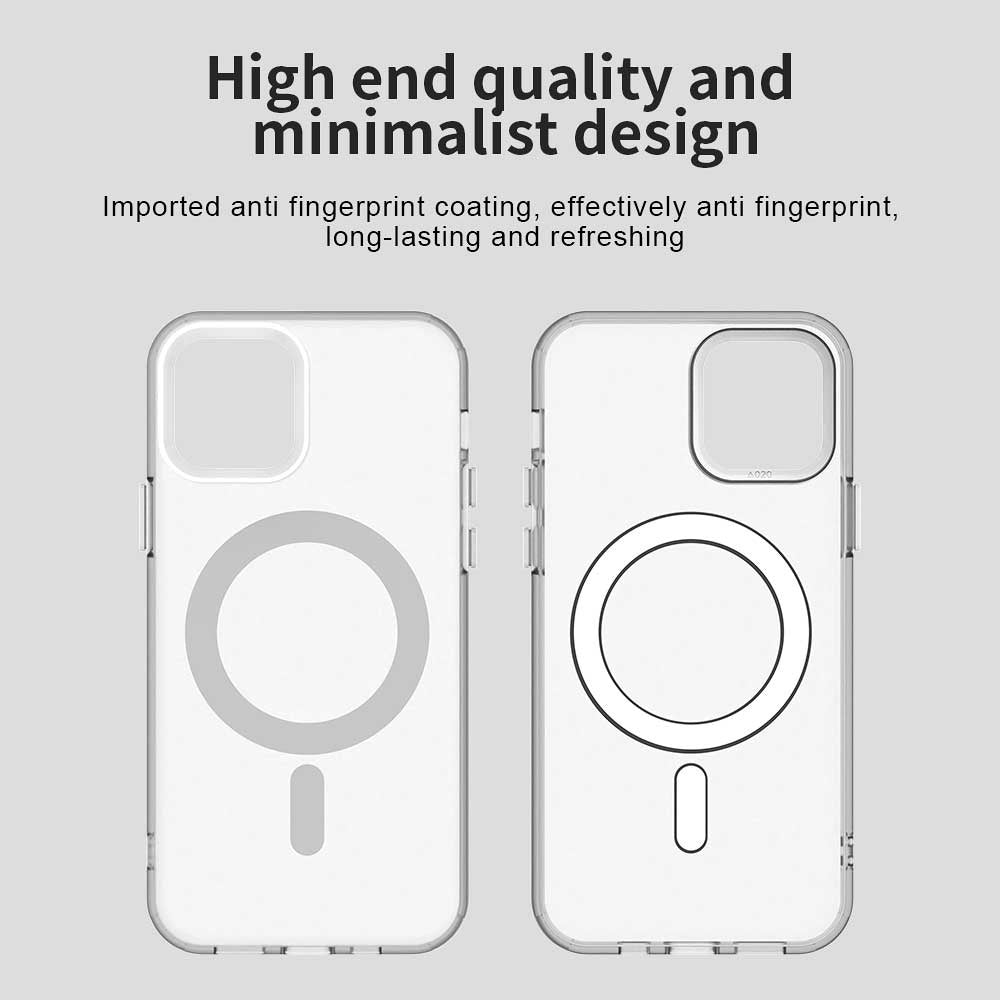 Futrola MagSafe za Apple iPhone 12 / 12 Pro, Techsuit, CandyCase, Bela
