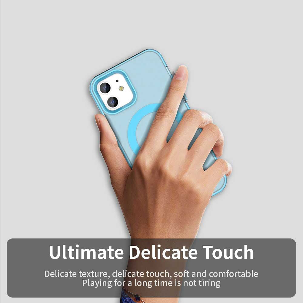 MagSafe futrola za Apple iPhone 12 / 12 Pro, Techsuit, CandyCase, Plava